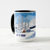 Mug Snowy Winter Large (Devant gauche)