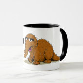 Mug Snuffleupagus vintage (Devant droit)