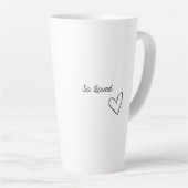 Mug "So Love" (Angle droit)
