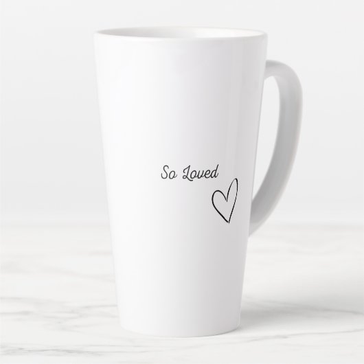 Mug "So Love" (Angle droit)