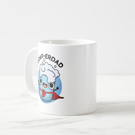 Mug Soap-erdad Drôle savon Papa Pun (Devant gauche)