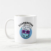 Mug Soaperstar Funny Superstar Soap Pun (Gauche)