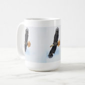 Mug Soaring Bald Eagle Wildife Photo Art (Devant gauche)