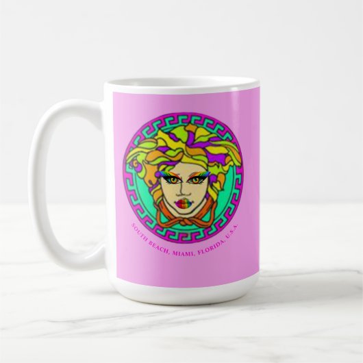 Mug SoBe Miami Kitsch Iconic Medusa, Fierté (Gauche)