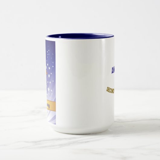 Mug Sober de 2 ans - Vous êtes un Miracle Custom Name/ (Centre)