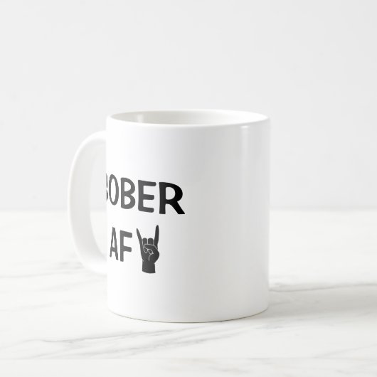 Mug Sobre AF (Devant gauche)
