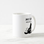 Mug Sobriété Amoureux des chiens (Devant droit)