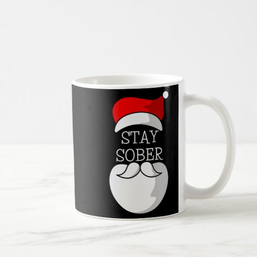 Mug Sobriety Celebration Soberversary Christmas Stay S (Droite)