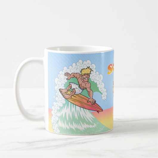 Mug SoCal Surfer avec Sun (Gauche)