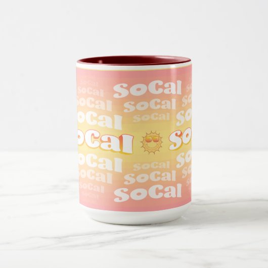 Mug SoCal with Sun (Centre)