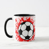 Mug soccer. (Gauche)