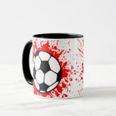 Mug soccer. (Devant gauche)