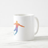 Mug Soccer aquarelle (Devant droit)