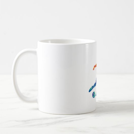 Mug Soccer aquarelle (Gauche)