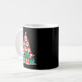 Mug Soccer Ball Player Le Christmas Tree Xmas Long Sle (Devant gauche)