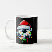 Mug Soccer Ball Santa Hat Xmas Pajamas Players Toddler (Gauche)