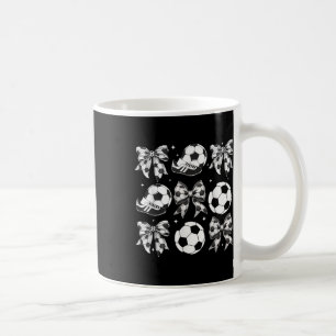 Mug Soccer Coquette Bow Femmes Filles Football Jour