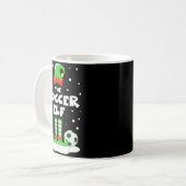 Mug Soccer Elf Matching Group Family Holiday Christmas (Devant gauche)