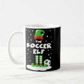 Mug Soccer Elf Matching Group Family Holiday Christmas (Gauche)