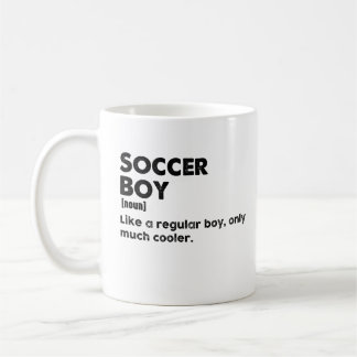 Mug Soccer Garçon drôle Dictionnaire Définition Soccer