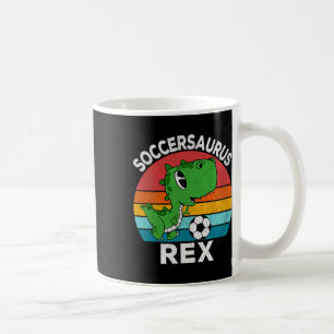 Mug Soccersaurus Rex Dinosaure de Football Pour Garçon