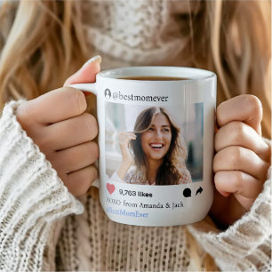 Mug Social Media Post Meilleure maman jamais photo