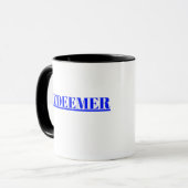 Mug social spirituel 0ptimiste mignon design (Devant gauche)