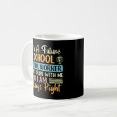 Mug Social Worker Funny Social Work Mois (Devant gauche)