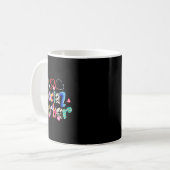 Mug Social Worker Leopard Funny Social Worker Cadeaux (Devant gauche)