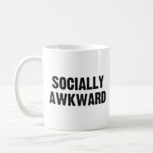 Mug Socialement maladroit (Gauche)