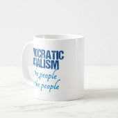 Mug Socialisme démocratique (Devant gauche)