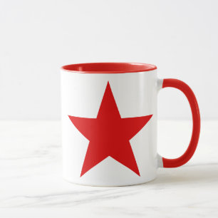 Mug Socialiste communiste d'étoile rouge