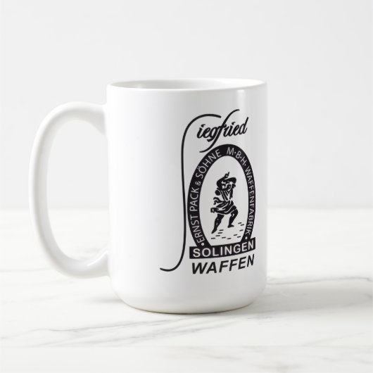 Mug Société allemande Siegfried Waffen Ernst Pack & So (Gauche)