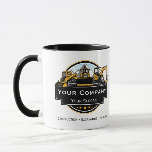 Mug Société de construction d'équipement lourd profess (Gauche)