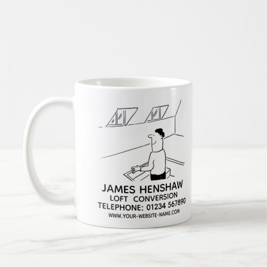 Mug Société de conversion de loft ou de conversion de (Gauche)