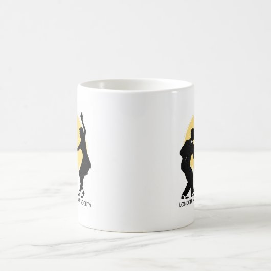 Mug Société de danse d'oscillation de Londres 30 ans (Centre)
