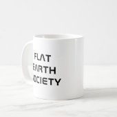 Mug Société de la Terre plate (Devant gauche)