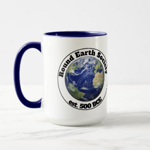 Mug société de la terre ronde