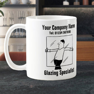Mug Société de laquage et de verre. Glazier