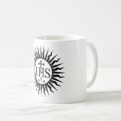 Mug Société de logo de Jésus (jésuites) (Devant droit)