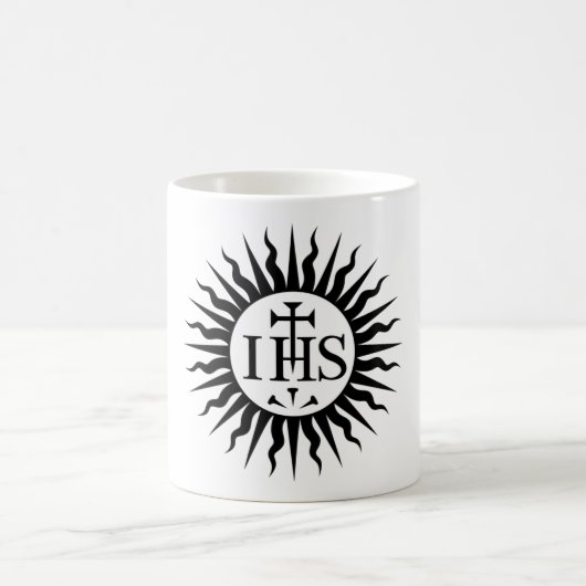 Mug Société de logo de Jésus (jésuites) (Centre)