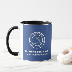 Mug Société de nettoyage Service de nettoyage avec l