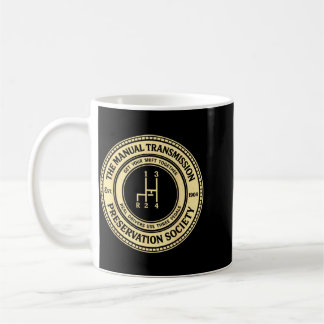 Mug Société de préservation des transmissions manuelle