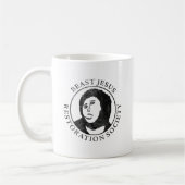 Mug Société de restauration de Jésus de bête (Gauche)