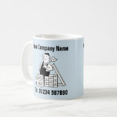 Mug Société de services de construction (Devant gauche)