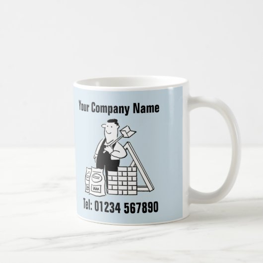 Mug Société de services de construction (Droite)