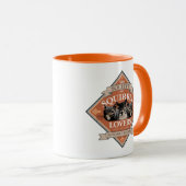 Mug Société des amoureux des écureuils - drôle d'écure (Devant droit)