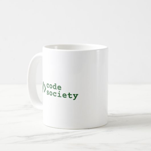 Mug société du code (Devant gauche)