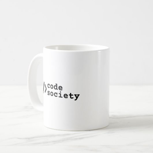 Mug société du code (Devant gauche)