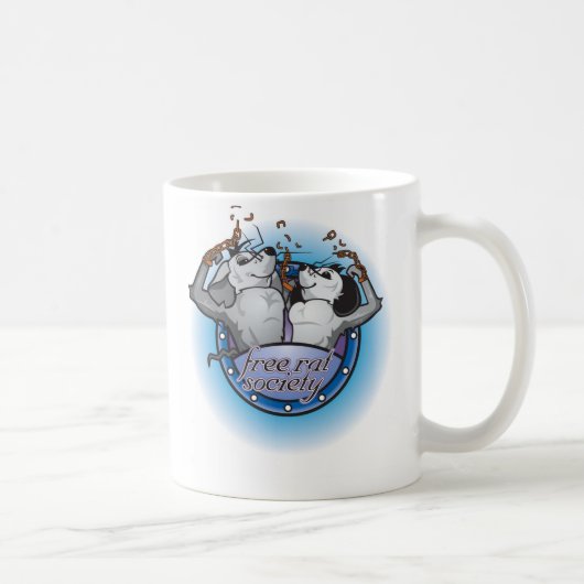 Mug Société libre de rat (Droite)